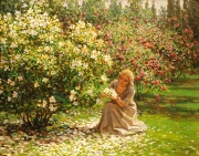 картина "Белые розы"