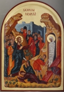 икона Воскрешение Лазаря